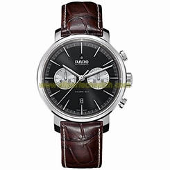 Rado Watches : R14070176 Automatic Chronograph Date Brown Leather Men Watch