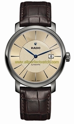 Rado Watches : R14074256 Champagne Automatic Self Winding Men Watch