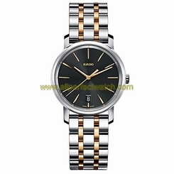 Rado Watches : R14089163 Quartz Analog Date Two Tone Stainless Steel Men Watch