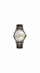 Rado Watches : R14129126 White Clous De Paris Pattern Dial Fixed Plasma Ceramic Band Men Watch