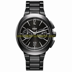 Rado Watches : R15200152 Automatic Chronograph Date Black Ceramic Men Watch
