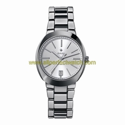 Rado Watches : R15762102 Automatic Platinum Tone Ceramic 37mm Men Watch