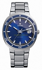 Rado Watches : R15960203 Automatic Blue Dial Stainless Steel Men Watch