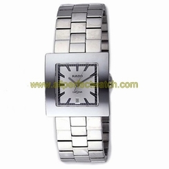 Rado Watches : R18681113 Quartz Square Stainless Steel Men Watch