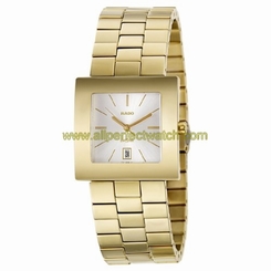 Rado Watches : R18986103 Quartz Gold Tone Stainless Steel Men Watch