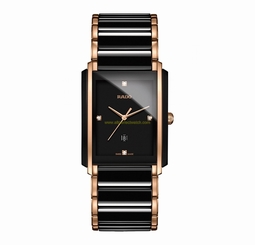 Rado Watches : R20207712 Black Dial Fixed Band Men Watch