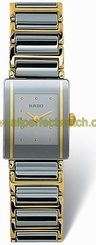 Rado Watches : R20282142 Quartz Platinum Tone/gold Silver Dial Platinum Tone/gold Band Men Watch