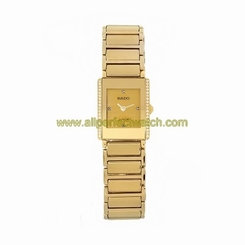 Rado Watches : R20339742 Quartz Gold Ceramic/gold Gold Dial Gold Ceramic/gold Band Women Watch