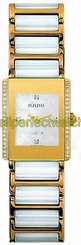 Rado Watches : R20339902 Quartz Pearl Ceramic/gold White Mother Of Pearl Dial Pearl Ceramic/gold Band Women Watch