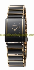 Rado Watches : R20381162 Black Dial Ceramic Band Women Watch