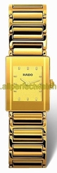 Rado Watches : R20383272 Quartz Gold Ceramic/gold Gold Dial Gold Ceramic/gold Band Women Watch