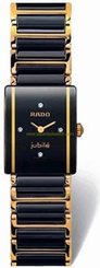 Rado Watches : R20383712 Black Dial Fixed Band Women Watch