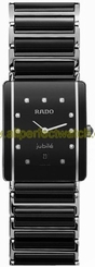 Rado Watches : R20486742 Black Dial Ceramic Band Men Watch