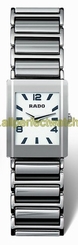 Rado Watches : R20488112 Quartz Platinum Ceramic/steel White Dial Platinum Ceramic/steel Band Women Watch