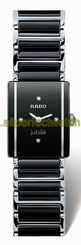 Rado Watches : R20488712 Quartz Black Ceramic/steel Black Dial Black Ceramic/steel Band Women Watch