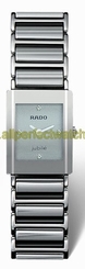Rado Watches : R20488732 Quartz Platinum Ceramic/steel Silver Dial Platinum Ceramic/steel Band Women Watch