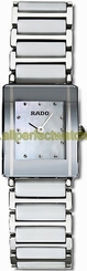 Rado Watches : R20488902 Quartz White Ceramic/steel White Mother Of Pearl Dial White Ceramic/steel Band Women Watch