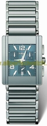 Rado Watches : R20591202 Quartz Platinum Ceramic/steel Blue Dial Platinum Ceramic/steel Band Men Watch