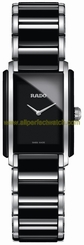 Rado Watches : R20613152 Quartz Analog Black Ceramic and Stainless Steel Women Watch