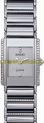 Rado Watches : R20672919 Quartz Ceramic White Mother Of Pearl Dial Steel Band Women Watch
