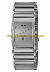 Rado Watches : R20731122 Quartz Diamonds Bezel 27mm Men Watch