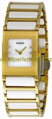 Rado Watches : R20792901 Quartz Gold Tone Stainless Steel Women Watch