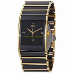 Rado Watches : R20847702 Automatic Diamonds Date Dial Stainless Steel and Ceramic 31mm Men Watch