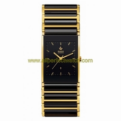 Rado Watches : R20848152 Automatic Black Dial Date Stainless Steel and Ceramic Men Watch