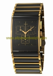 Rado Watches : R20851162 Quartz Chronograph Stainless Steel and Ceramic Men Watch