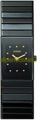 Rado Watches : R21540162 Quartz Black Dial Black Ceramic Women Watch