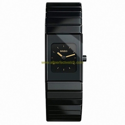 Rado Watches : R21540252 Quartz Analog Date Black Ceramic 19mm Women Watch