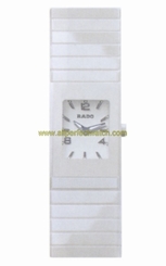Rado Watches : R21712012 Quartz White Ceramic White Dial White Ceramic Band Women Watch
