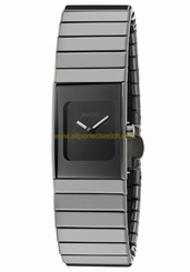 Rado Watches : R21827232 Quartz Black Dial Ceramic 19mm Women Watch