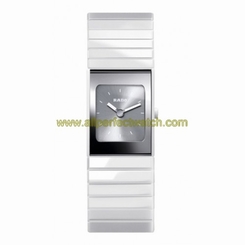 Rado Watches : R21983102 Quartz Silver Dial White Ceramic 19mm Women Watch