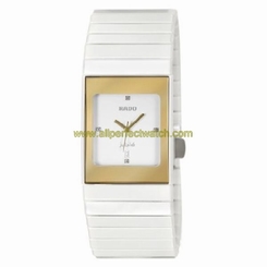 Rado Watches : R21984702 Quartz Diamonds Dial White Ceramic 27mm Women Watch