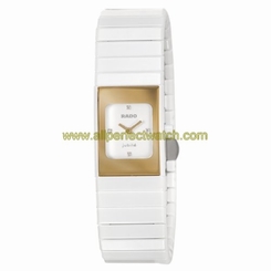 Rado Watches : R21985702 Quartz Diamonds Dial White Ceramic 19mm Women Watch