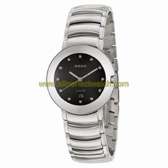 Rado Watches : R22531723 Quartz Diamond Hour Markers Dial Date Stainless Steel Men Watch