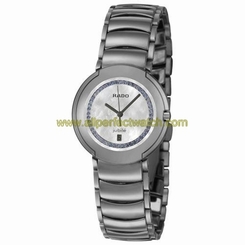 Rado Watches : R22593742 Quartz Diamonds Border Dial Stainless Steel and Ceramic Women Watch