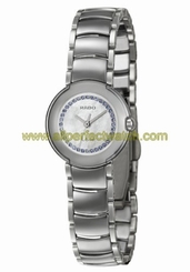 Rado Watches : R22594742 Quartz Diamonds Border Dial Stainless Steel and Ceramic 23mm Women Watch