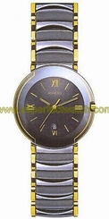 Rado Watches : R22635142 Quartz Platinum Ceramic/gold Dark Silver Dial Platinum Ceramic/gold Band Women Watch