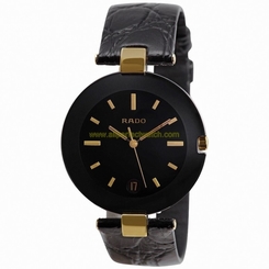 Rado Watches : R22828155 Quartz Black Dial Date 35mm Men Watch