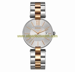 Rado Watches : R22852023 Quartz Analog Date Two Tone Stainless Steel Men Watch
