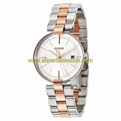 Rado Watches : R22852183 Quartz Analog Date Two Tone Stainless Steel Men Watch