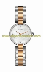 Rado Watches : R22854913 Quartz Mother of Pearl Diamond Dial Two Tone Stainless Steel Women Watch