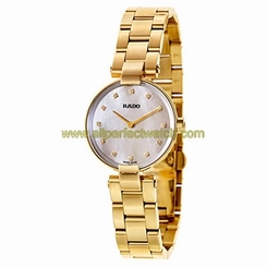 Rado Watches : R22857923 White Dial Stainless Steel Band Women Watch