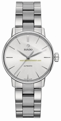 Rado Watches : R22862013 Silver Dial Stainless Steel Band Men Watch