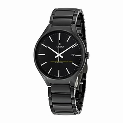 Rado Watches : R27056152 Black Dial Fixed Band Men Watch