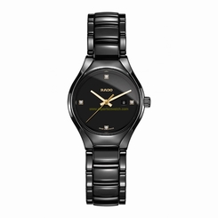Rado Watches : R27059712 Black Dial Calendar Women Watch