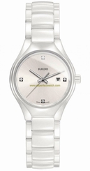 Rado Watches : R27061712 White Dial Fixed White Ceramic Band Women Watch