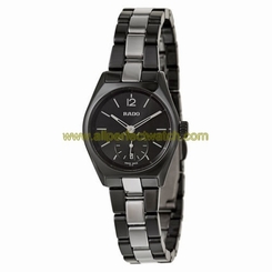 Rado Watches : R27084157 Quartz Analog Date Small Second Dial Ceramic and Ceramos Women Watch
